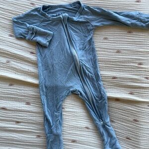 Blue bamboo pajama. Size newborn 🩵